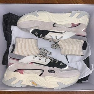 Represent Clo Terrier Sneaker “Oreo” Size 8US.